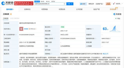 溫州市交通運(yùn)輸集團(tuán)牽頭成立低空規(guī)劃公司，注冊(cè)資本300萬推動(dòng)咨詢策劃服務(wù)